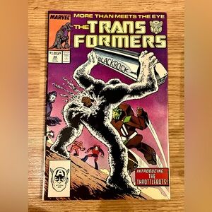 MARVEL Transformers #30 Comic Book. 1987 BLACKROCK.
